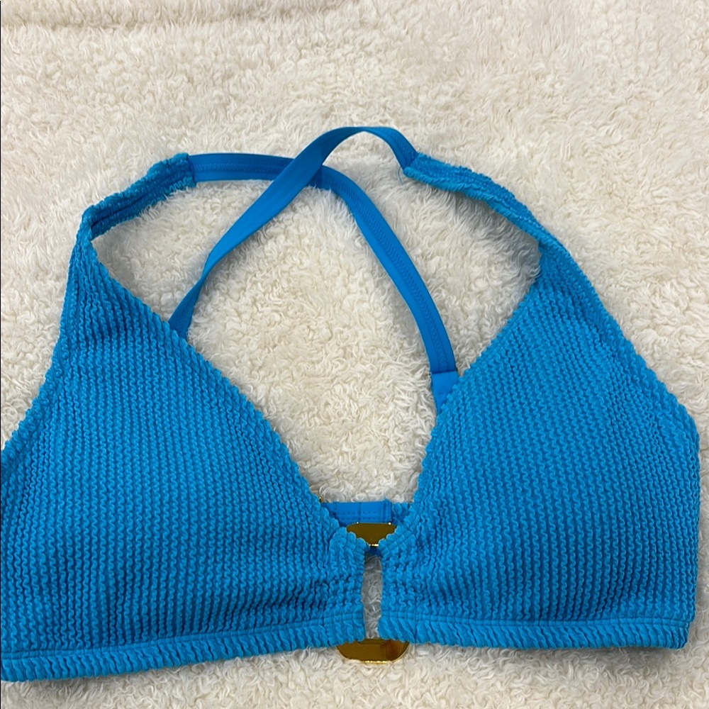 Bleu Rod Beattie Vibrant Blue Bikini Top